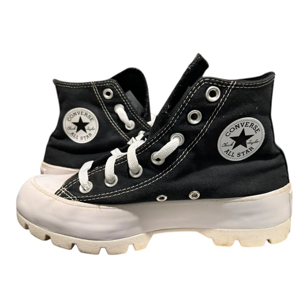 Converse Chuck Taylor All Star Hi Lugged High Top Shoes 565901C Women’s Size 5 - Picture 7 of 9